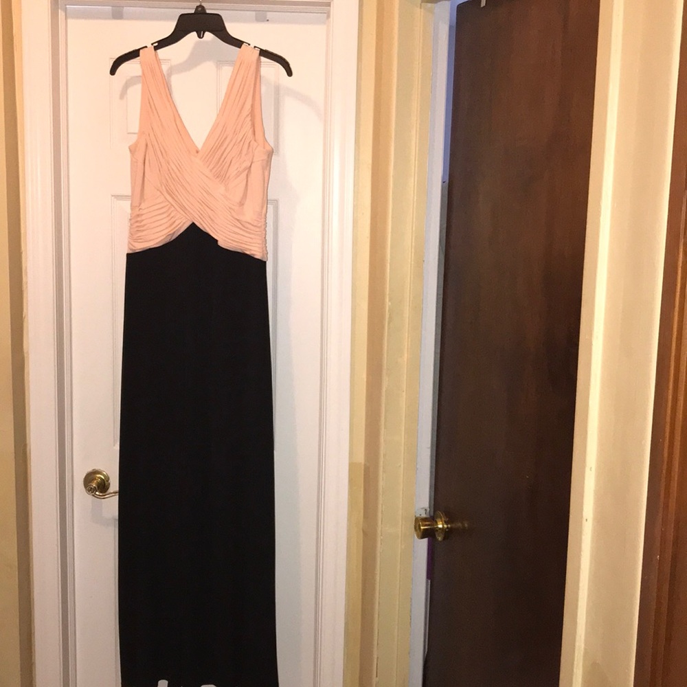 Formal Pink/Black long dress!